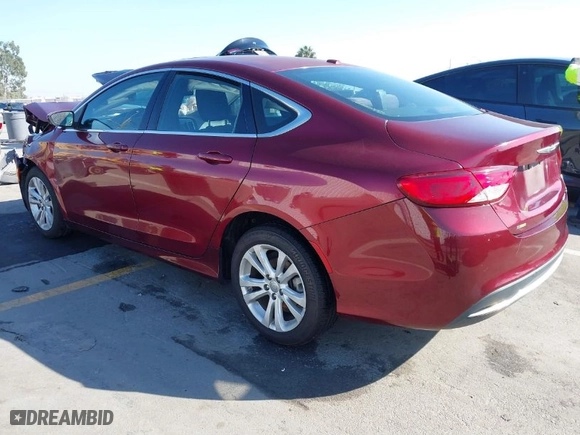 2015 Chrysler 200 Limited with VIN 1C3CCCAB7FN621533, listed as a IAAI auction lot 41647384 with 119,290 mi miles. Bid and sale history available at carsss.com. Image 3.