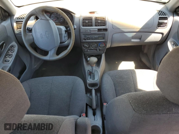 2002 Hyundai Accent GL with VIN KMHCG45C92U353198, listed as a Copart auction lot 68305654 with 130,594 mi miles and Clean Title. Bid and sale history available at carsss.com. Image 8.