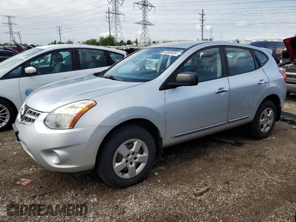 2012 Nissan Rogue S with VIN JN8AS5MV2CW375525, listed as a Copart auction lot 69588354 with 158,321 mi miles and Clean Title. Bid and sale history available at DreamBid. Image 1.