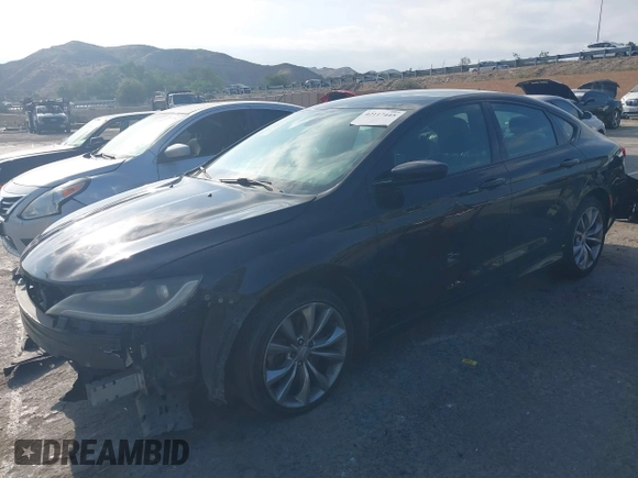 2015 Chrysler 200 S with VIN 1C3CCCBG7FN706964, listed as a IAAI auction lot 42117445 with 144,286 mi miles and . Bid and sale history available at DreamBid. Image 2.