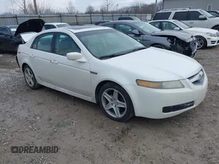 2004 Acura TL with VIN 19UUA66234A032887, listed as a IAAI auction lot 41643892 with 217,833 mi miles. Bid and sale history available at carsss.com. Image 1.