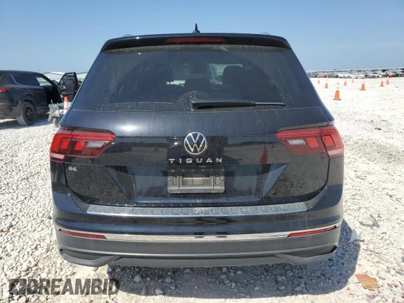 2022 Volkswagen Tiguan SE с VIN 3VV3B7AX8NM121859, выставлен на аукционе Copart как лот 53193415 с пробегом 24 559 миль миль и Списание • Salvage title. История ставок и продаж доступна на DreamBid. Изображение 6.