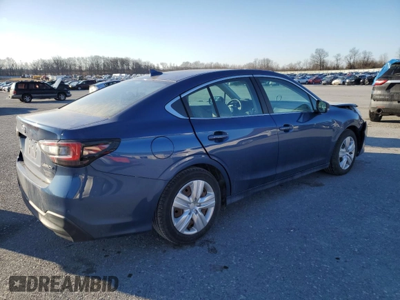 2020 Subaru Legacy with VIN 4S3BWAA67L3019762, listed as a Copart auction lot 88775705 with 95,393 mi miles and Salvage title. Bid and sale history available at DreamBid. Image 3.