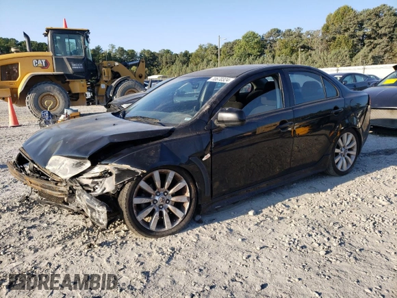 2008 Mitsubishi Lancer GTS with VIN JA3AU86U18U009746, listed as a Copart auction lot 70670324 with 202,948 mi miles and Salvage Title. Bid and sale history available at carsss.com. Image 1.