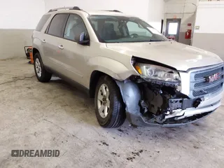 2014 GMC Acadia SLE with VIN 1GKKRPKD9EJ373583, listed as a IAAI auction lot 41586717 with 101,147 mi miles. Bid and sale history available at carsss.com. Image 1.