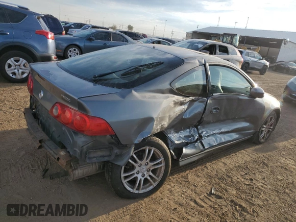 2005 Acura RSX with VIN JH4DC54845S017366, listed as a Copart auction lot 71112574 with 181,311 mi miles and Salvage Title. Bid and sale history available at carsss.com. Image 3.