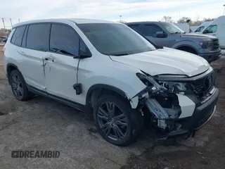 2019 Honda Passport EX-L with VIN 5FNYF8H5XKB008904, listed as a IAAI auction lot 41440706 with 57,317 mi miles and . Bid and sale history available at DreamBid. Image 1.