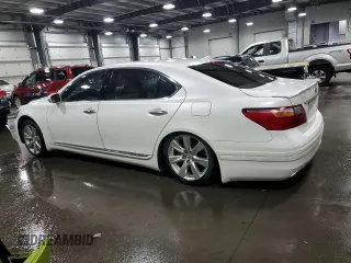 2012 Lexus LS with VIN JTHDU1EF3C5015073, listed as a Copart auction lot 76072614 with 94,363 mi miles and Salvage title. Bid and sale history available at DreamBid. Image 2.