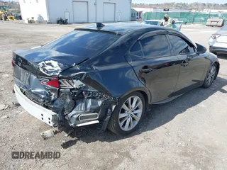 2014 Lexus IS 250 with VIN JTHCF1D20E5013076, listed as a IAAI auction lot 41987993 with 116,173 mi miles and . Bid and sale history available at DreamBid. Image 4.