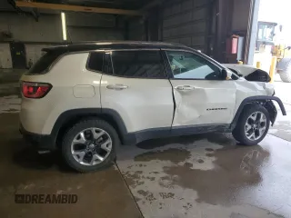 2018 Jeep Compass Limited with VIN 3C4NJDCB5JT373014, listed as a Copart auction lot 57285935 with 85,195 mi miles and Salvage title. Bid and sale history available at DreamBid. Image 3.