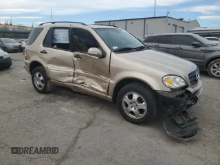 2002 Mercedes-Benz M-Class with VIN 4JGAB54EX2A355722, listed as a Copart auction lot 79066764 with 170,858 mi miles and Salvage Title. Bid and sale history available at carsss.com. Image 4.