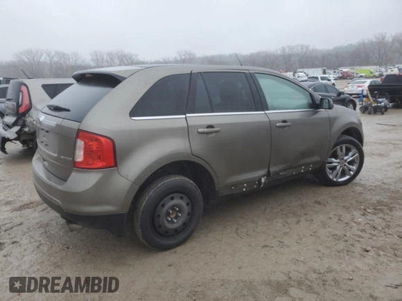 2013 Ford Edge Limited with VIN 2FMDK3KC5DBC66330, listed as a Copart auction lot 44140015 with 183,085 mi miles and Salvage Title. Bid and sale history available at carsss.com. Image 3.