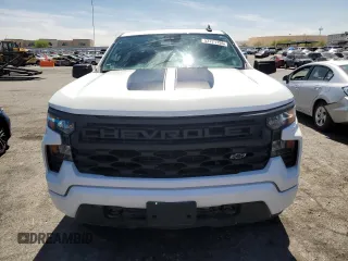 2022 Chevrolet Silverado 1500 Custom with VIN 1GCPABEK3NZ535764, listed as a Copart auction lot 53721735 with Not Provided miles and Salvage Title. Bid and sale history available at DreamBid. Image 5.