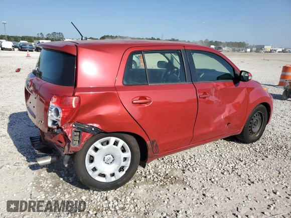 2014 Scion xD with VIN JTKKUPB49E1041940, listed as a Copart auction lot 52449285 with 32,109 mi miles and Salvage title. Bid and sale history available at DreamBid. Image 3.