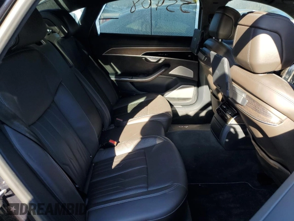 2019 Audi A8 L with VIN WAU8DAF88KN003337, listed as a Copart auction lot 40893973 with 55,908 mi miles. Bid and sale history available at carsss.com. Image 10.