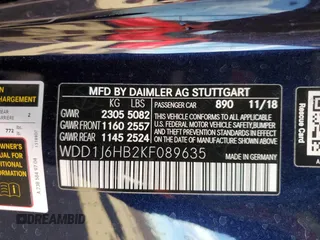 2019 Mercedes-Benz E-Class E 450 with VIN WDD1J6HB2KF089635, listed as a Copart auction lot 87038884 with 79,151 mi miles and Salvage Title. Bid and sale history available at carsss.com. Image 13.