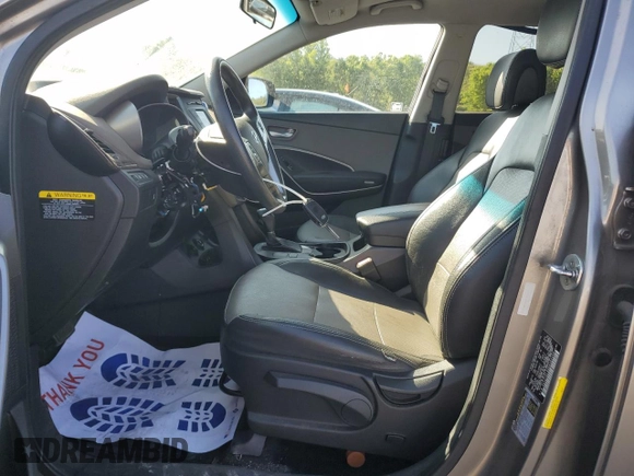 2017 Hyundai Santa Fe 2.4L with VIN 5XYZTDLB8HG382206, listed as a Copart auction lot 60691245 with 98,899 mi miles and Salvage title. Bid and sale history available at DreamBid. Image 7.