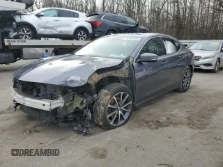 2018 Acura TLX with VIN 19UUB2F3XJA000559, listed as a Copart auction lot 87383494 with 0 mi miles and Salvage Title. Bid and sale history available at carsss.com. Image 1.