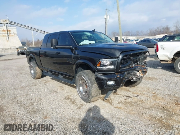 2018 Ram 2500 Laramie with VIN 3C6UR5NL4JG142122, listed as a IAAI auction lot 41638873 with 89,779 mi miles. Bid and sale history available at carsss.com. Image 1.