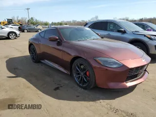 2024 Nissan Z Performance with VIN JN1BZ4BH5RM362200, listed as a Copart auction lot 53804935 with 14,230 mi miles and Salvage Title. Bid and sale history available at DreamBid. Image 4.