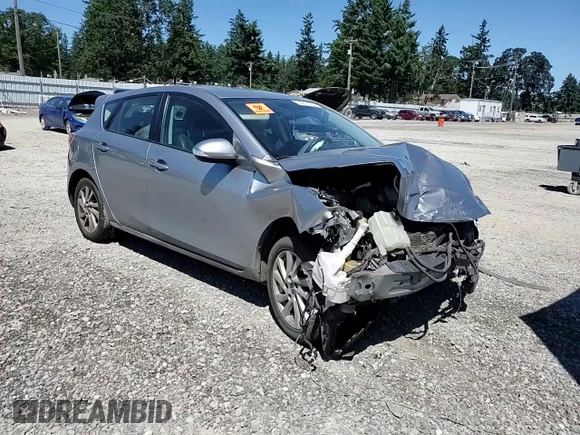 2013 Mazda 3 i Grand Touring with VIN JM1BL1MP2D1829097, listed as a Copart auction lot 64819055 with Not provided miles and Salvage title. Bid and sale history available at DreamBid. Image 13.