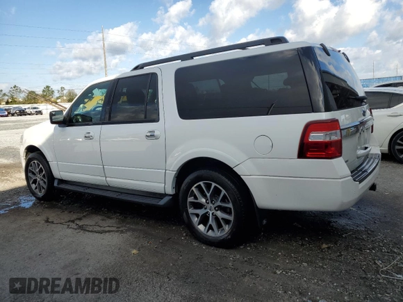2016 Ford Expedition EL XLT with VIN 1FMJK1HT4GEF46425, listed as a Copart auction lot 45564635 with 76,034 mi miles and Salvage Title. Bid and sale history available at carsss.com. Image 2.