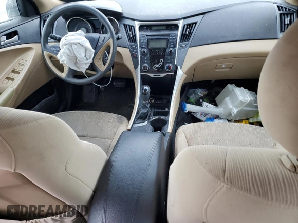 2013 Hyundai Sonata GLS with VIN 5NPEB4AC4DH572472, listed as a Copart auction lot 80131574 with 192,927 mi miles and Salvage Title. Bid and sale history available at carsss.com. Image 8.