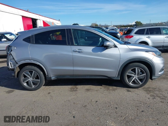 2021 Honda HR-V EX with VIN 3CZRU6H59MM749892, listed as a IAAI auction lot 41550074 with 61,590 mi miles. Bid and sale history available at carsss.com. Image 14.