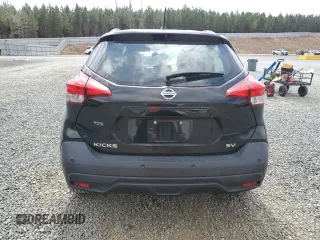 2020 Nissan Kicks SV with VIN 3N1CP5CV0LL529455, listed as a Copart auction lot 47615065 with 88,605 mi miles and Salvage Title. Bid and sale history available at DreamBid. Image 6.