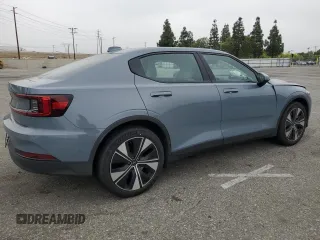 2024 Polestar 2 z VIN YSMFD3KA1RL220740, wystawiony jako Copart lot #52755355 z przebiegiem 9 416 mil mil oraz Szkoda całkowita • Salvage title. Historia ofert i sprzedaży dostępna na DreamBid. Obrazek 3.