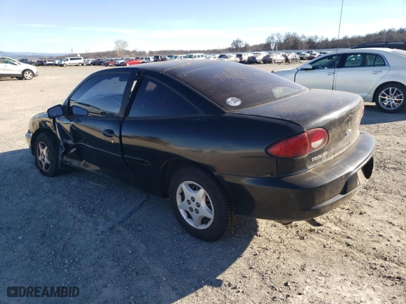 2002 Chevrolet Cavalier with VIN 1G1JC124927104989, listed as a Copart auction lot 88807825 with 131,734 mi miles and Salvage Title. Bid and sale history available at carsss.com. Image 2.