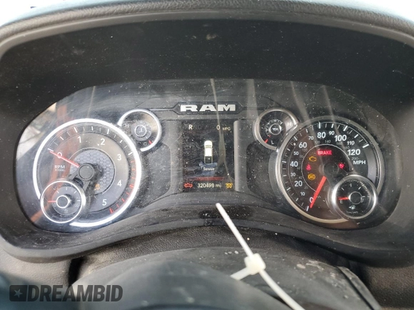 2019 Ram 3500 Big Horn with VIN 3C63R3HLXKG610187, listed as a Copart auction lot 47739915 with 320,498 mi miles and Salvage Title. Bid and sale history available at carsss.com. Image 9.