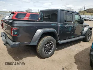 2021 Jeep Gladiator Overland with VIN 1C6HJTFG0ML603872, listed as a Copart auction lot 50242155 with 39,109 mi miles and Salvage title. Bid and sale history available at DreamBid. Image 3.