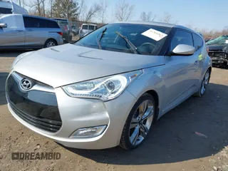 2012 Hyundai Veloster w/Black Int with VIN KMHTC6AD7CU063968, listed as a IAAI auction lot 41764263 with 83,634 mi miles and . Bid and sale history available at DreamBid. Image 17.