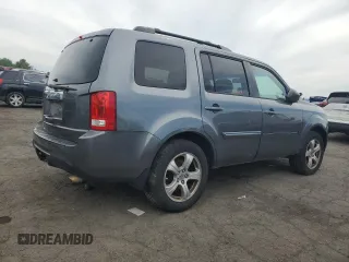 2012 Honda Pilot EX-L with VIN 5FNYF4H57CB037061, listed as a Copart auction lot 64604515 with 181,415 mi miles and Clean title. Bid and sale history available at DreamBid. Image 3.