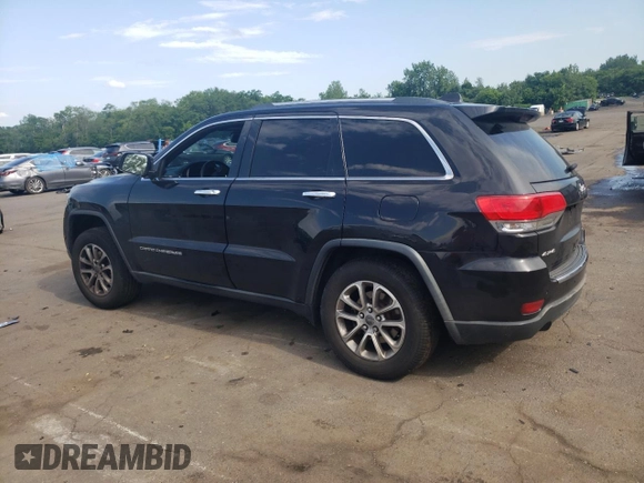 2014 Jeep Grand Cherokee Limited with VIN 1C4RJFBGXEC156215, listed as a Copart auction lot 61475895 with 154,507 mi miles and Salvage title. Bid and sale history available at DreamBid. Image 2.
