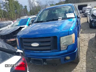 2009 Ford F-150 STX with VIN 1FTRX14899FA26714, listed as a IAAI auction lot 41791715 with 283,000 mi miles. Bid and sale history available at carsss.com. Image 12.