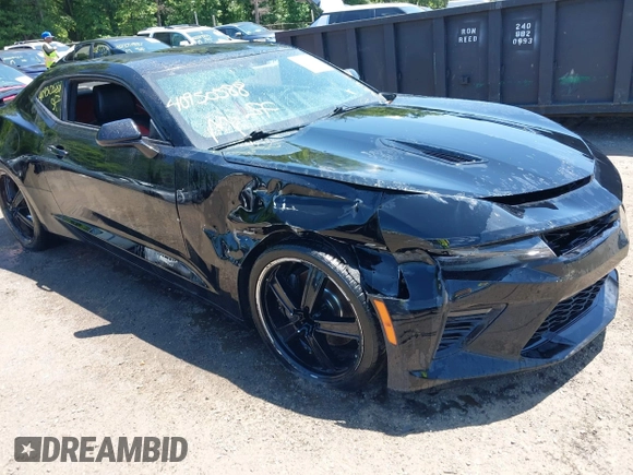 2016 Chevrolet Camaro 2SS with VIN 1G1FH1R76G0130957, listed as a IAAI auction lot 40950588 with 88,301 mi miles and . Bid and sale history available at DreamBid. Image 6.