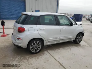 2018 FIAT 500L Lounge with VIN ZFBCFACH3JZ040883, listed as a Copart auction lot 42946565 with 93,329 mi miles and Salvage Title. Bid and sale history available at carsss.com. Image 3.