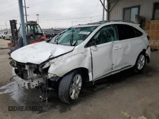 2013 Lexus RX 350 with VIN JTJBK1BA3D2027263, listed as a Copart auction lot 58815155 with 136,693 mi miles and Salvage title. Bid and sale history available at DreamBid. Image 1.