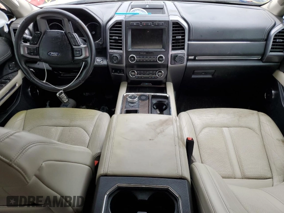 2020 Ford Expedition Platinum with VIN 1FMJU1LT3LEA26650, listed as a Copart auction lot 77768094 with 52,033 mi miles and Salvage title. Bid and sale history available at DreamBid. Image 8.