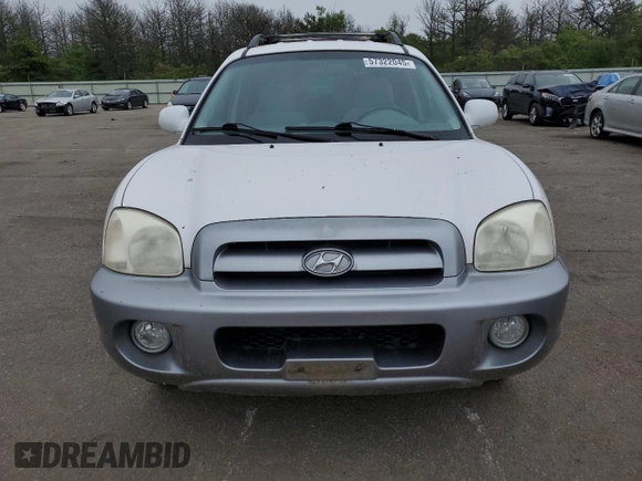 2006 Hyundai Santa Fe GLS z VIN KM8SC73D96U038444, wystawiony jako Copart lot #57322045 z przebiegiem 70 337 mil mil oraz Szkoda całkowita • Salvage title. Historia ofert i sprzedaży dostępna na DreamBid. Obrazek 5.