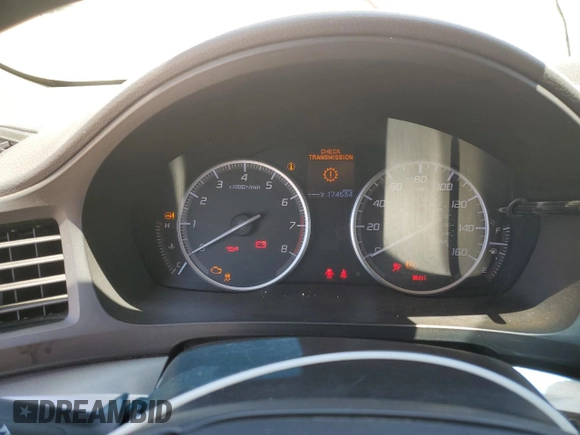 2013 Acura ILX Premium with VIN 19VDE1F57DE007867, listed as a Copart auction lot 57974225 with 174,534 mi miles and Salvage title. Bid and sale history available at DreamBid. Image 9.