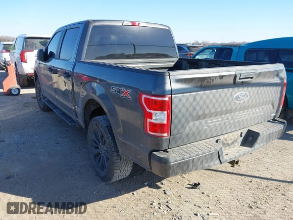 2019 Ford F-150 XL with VIN 1FTEW1CP4KKD69695, listed as a IAAI auction lot 41396598 with 103,855 mi miles and . Bid and sale history available at carsss.com. Image 3.