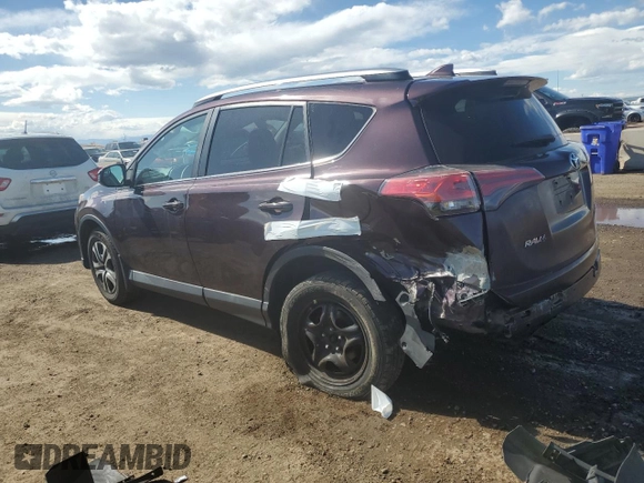 2018 Toyota RAV4 LE with VIN 2T3BFREV6JW739046, listed as a Copart auction lot 57475695 with 81,410 mi miles and Salvage title. Bid and sale history available at DreamBid. Image 2.