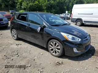 2016 Hyundai Accent Sport with VIN KMHCU5AE6GU246753, listed as a Copart auction lot 61643103 with 86,198 mi miles. Bid and sale history available at carsss.com. Image 4.