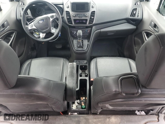 2019 Ford Transit Connect XL with VIN NM0LS6E25K1400991, listed as a Copart auction lot 84215244 with 141,802 mi miles and Salvage title. Bid and sale history available at DreamBid. Image 8.