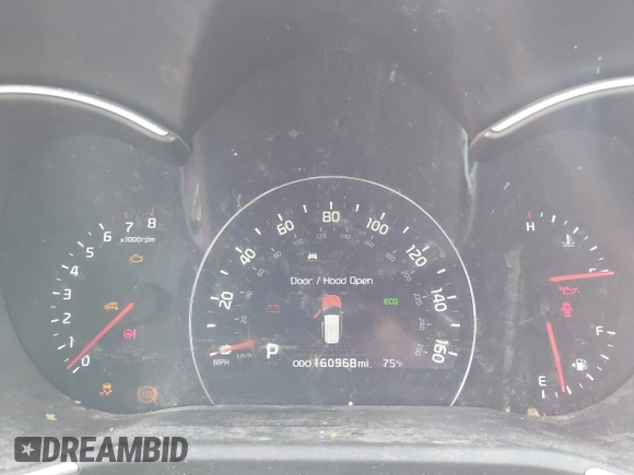 2014 Kia Sorento SX with VIN 5XYKW4A78EG471101, listed as a IAAI auction lot 41718791 with 160,968 mi miles. Bid and sale history available at carsss.com. Image 7.