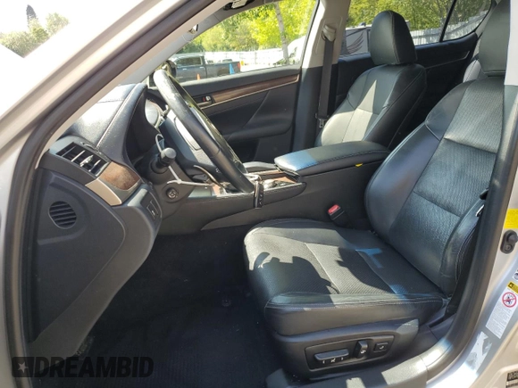 2013 Lexus GS 350 with VIN JTHBE1BL5D5000607, listed as a Copart auction lot 55643495 with 125,763 mi miles and Salvage title. Bid and sale history available at DreamBid. Image 7.