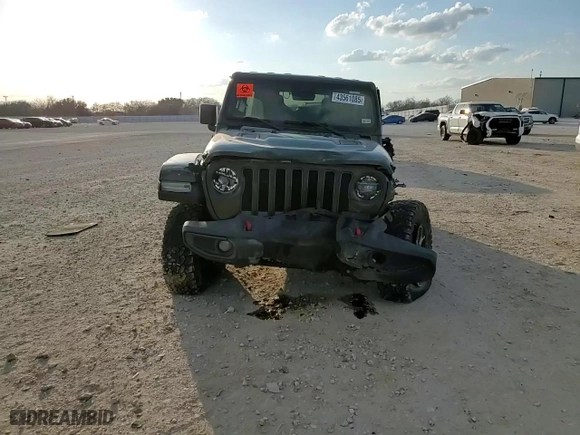 2020 Jeep Wrangler Unlimited Rubicon with VIN 1C4HJXFG9LW290916, listed as a Copart auction lot 43561085 with 62,308 mi miles and Salvage Title. Bid and sale history available at carsss.com. Image 11.